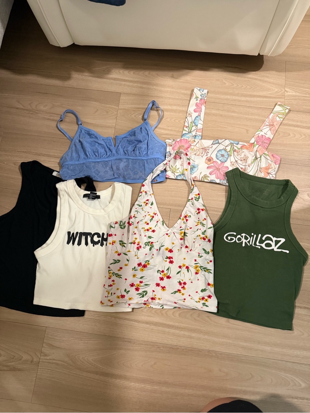 Ambiance Green 'Gorillaz' Ribbed Tank